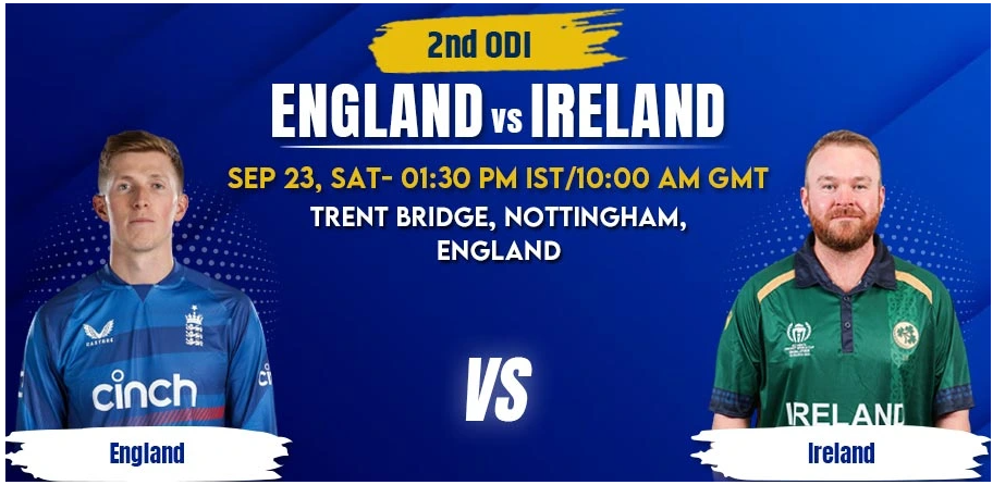 ENG vs IRE 2nd ODI Today Match Prediction & Betting Tips