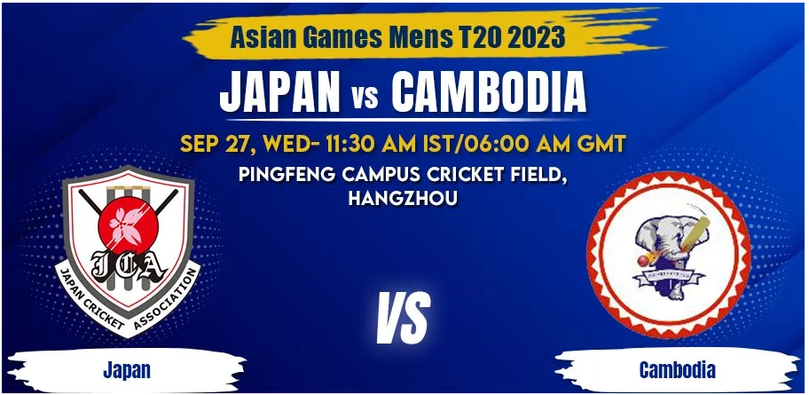 Japan vs Cambodia Today Match Prediction & Live Odds - Asian Games 2023