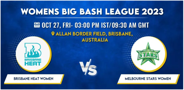 Brisbane Heat vs Melbourne Stars Women T20 Today Match Prediction & Live Odds - WBBL 2023