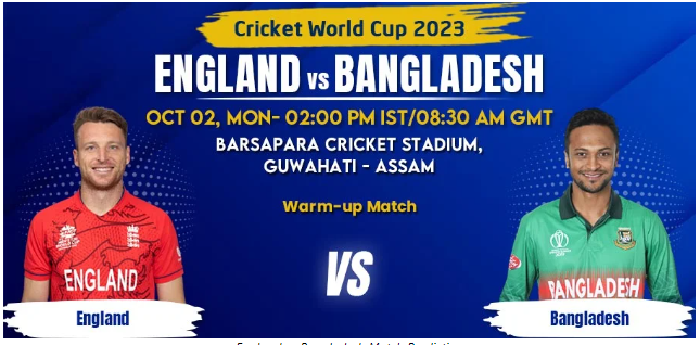 ENG vs BAN Match Prediction, Betting Tips & Odds - Cricket World Cup 2023