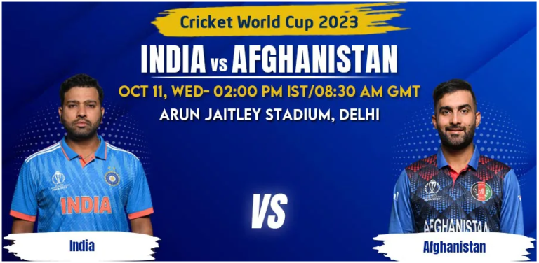 IND vs AFG Match Prediction, Betting Tips & Odds - Cricket World Cup 2023