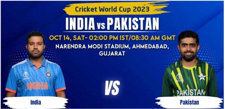 India vs Pakistan Match Prediction, Betting Tips & Odds - Cricket World Cup 2023