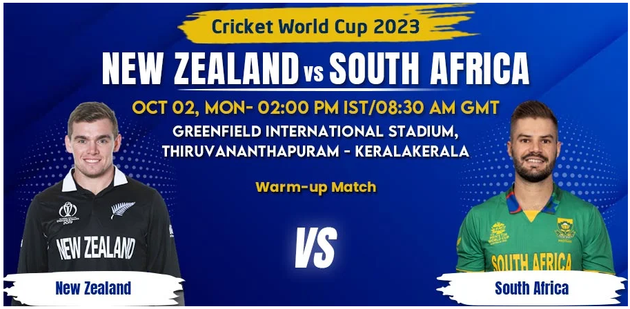 NZ vs SA Today Match Prediction & Betting Tips - Cricket World Cup 2023