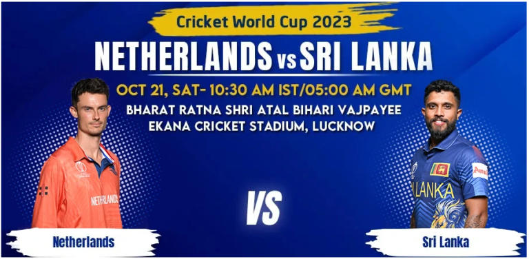 Netherlands vs Sri Lanka Match Prediction, Betting Tips & Odds - Cricket World Cup 2023