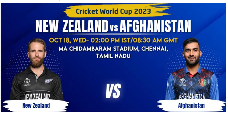 New Zealand vs Afghanistan Match Prediction, Betting Tips & Odds - Cricket World Cup 2023