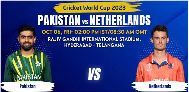 PAK vs NED Match Prediction, Betting Tips & Odds - Cricket World Cup 2023