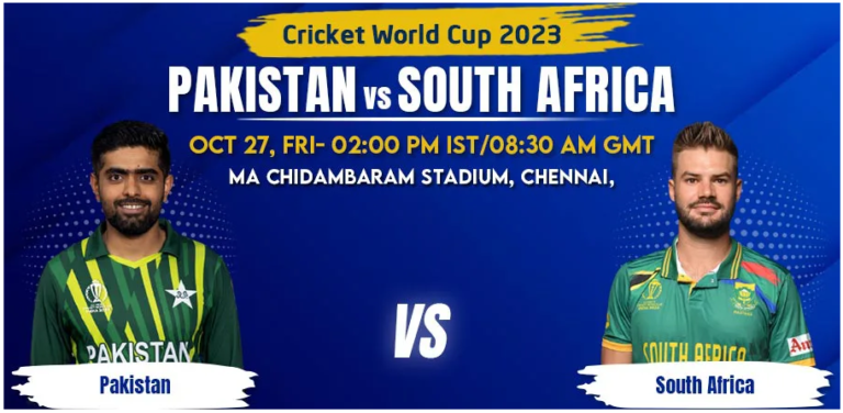 Pakistan vs South Africa Match Prediction, Betting Tips & Odds - Cricket World Cup 2023