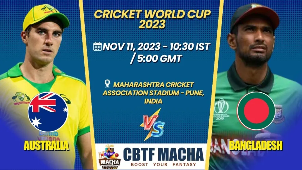 Australia vs Bangladesh Match Prediction, Betting Tips & Odds - Cricket World Cup 2023