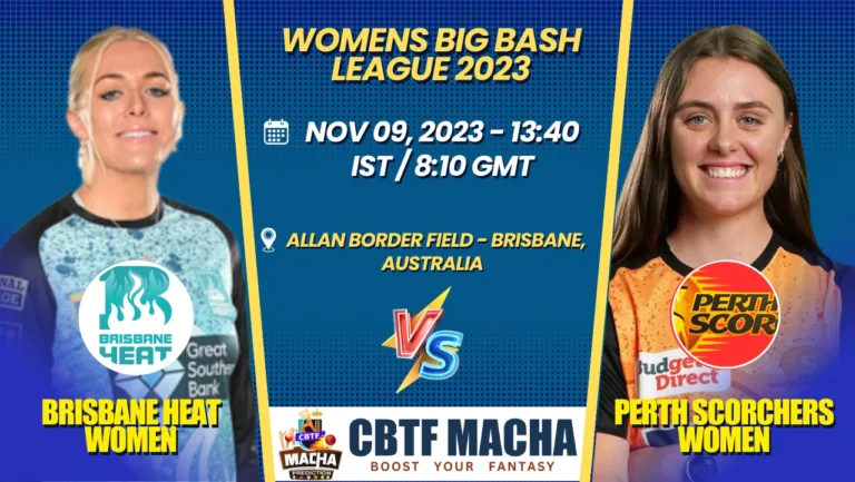 Brisbane Heat vs Perth Scorchers Women T20 Today Match Prediction & Live Odds - WBBL 2023