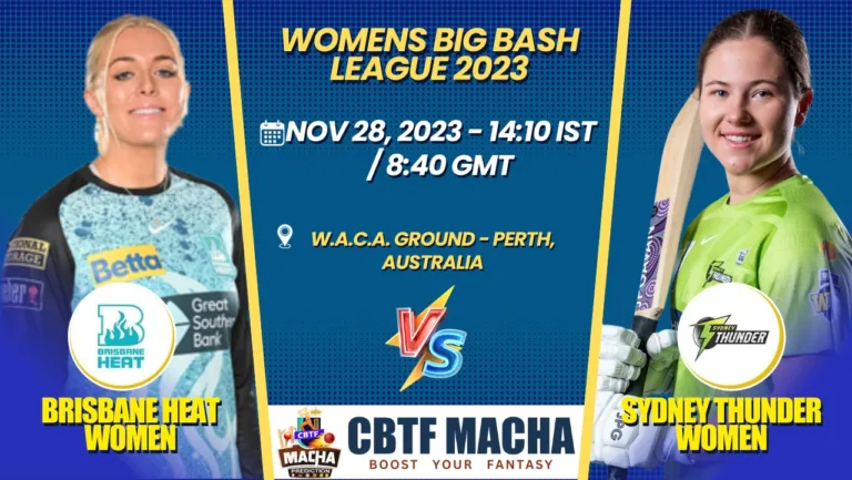 Brisbane Heat vs Sydney Thunder Women T20 Today Match Prediction & Live Odds - Eliminator WBBL 2023