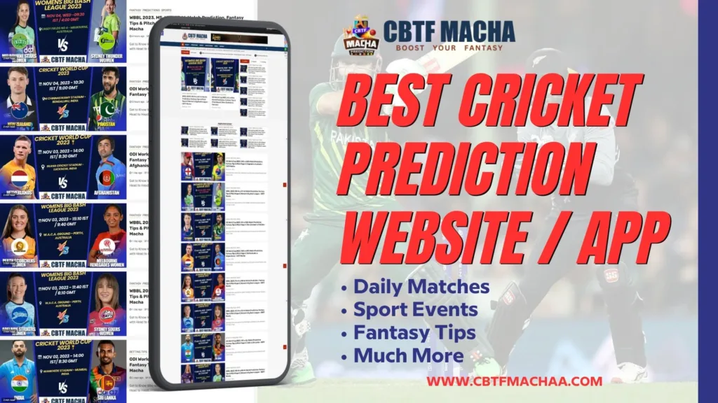 Free Cricket Prediction App & Website India