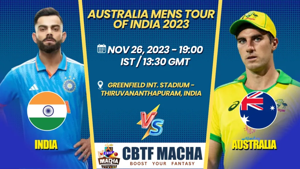 India vs Australia 2nd T20 Match Prediction, Betting Tips & Odds