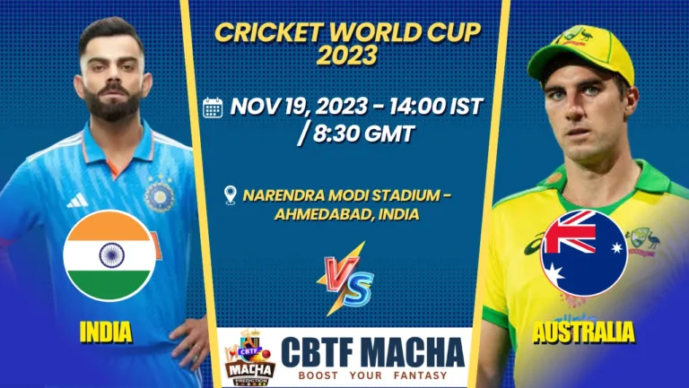 India vs Australia Final Match Prediction, Betting Tips & Odds - Cricket World Cup 2023