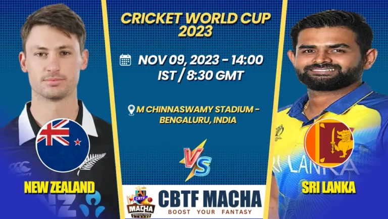 New Zealand vs Sri Lanka Match Prediction, Betting Tips & Odds - Cricket World Cup 2023