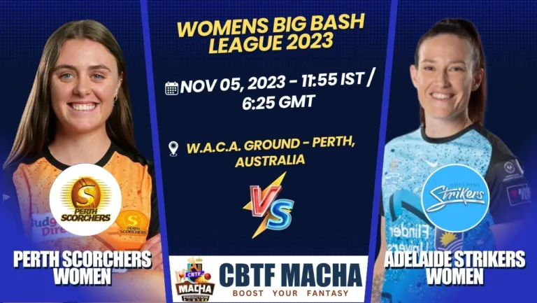 Perth Scorchers vs Adelaide Strikers Women T20 Today Match Prediction & Live Odds - WBBL 2023