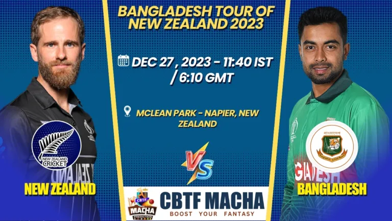 New Zealand vs Bangladesh 1st T20 Match Prediction, Betting Tips & Odds