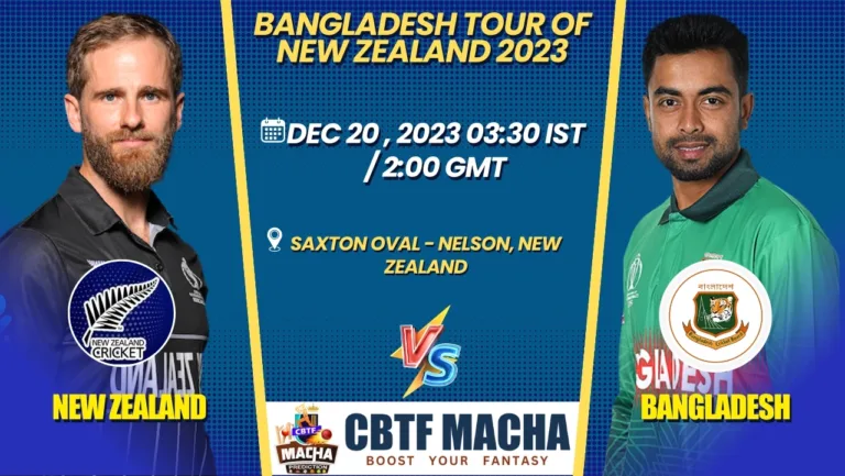 New Zealand vs Bangladesh 2nd ODI Match Prediction, Betting Tips & Odds