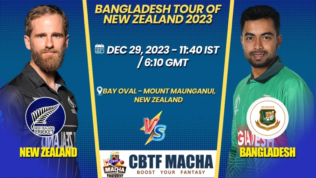 New Zealand vs Bangladesh 2nd T20 Match Prediction, Betting Tips & Odds