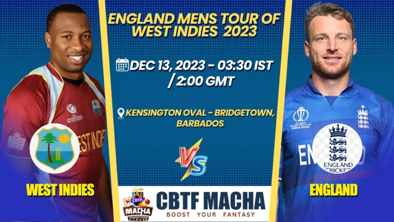 West Indies vs England 1st T20 Match Prediction, Betting Tips & Odds