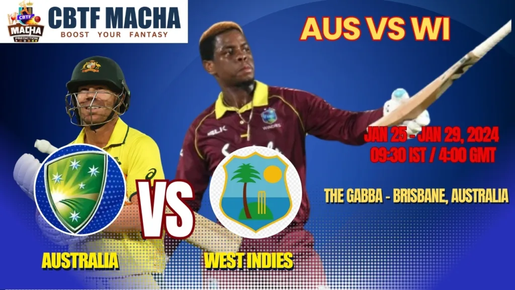 Australia vs West Indies 2nd Test Match Prediction, Betting Tips & Odds