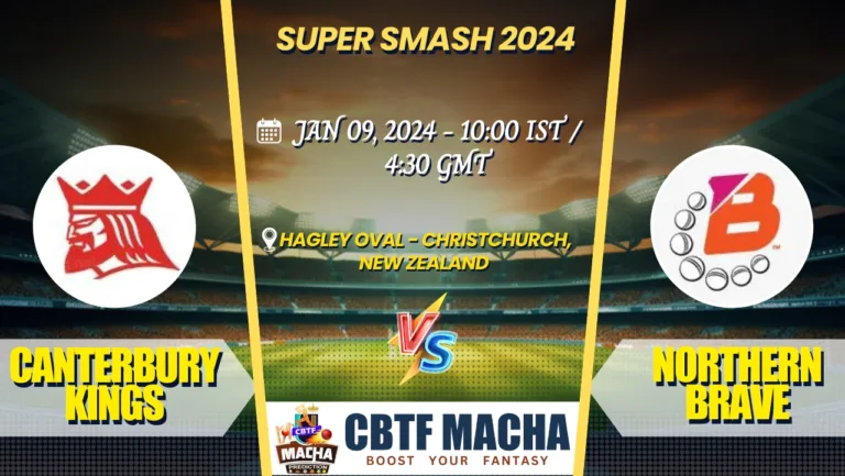 Canterbury Kings vs Northern Brave Today Match Prediction & Live Odds - Super Smash 2024