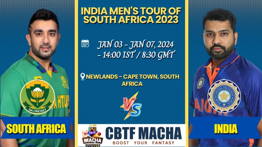 South Africa vs India 2nd Test Match Prediction, Betting Tips & Odds