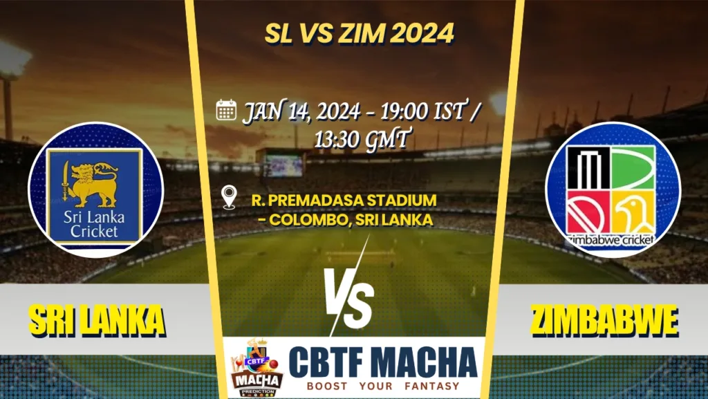 Sri Lanka vs Zimbabwe 1st T20 Match Prediction, Betting Tips & Odds