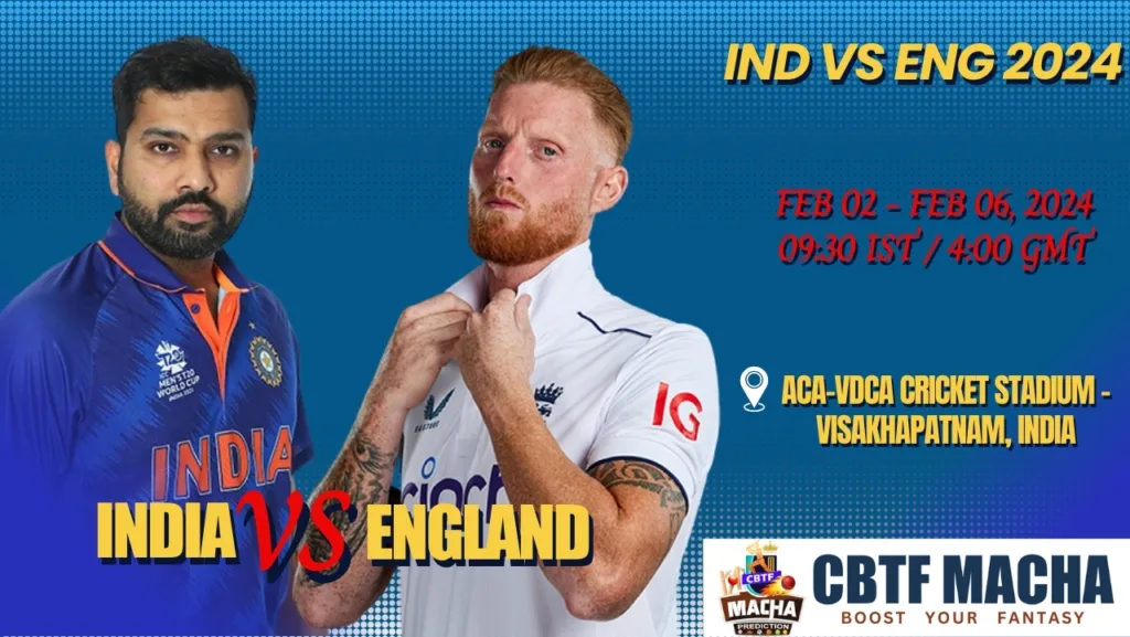 India vs England 2nd Test Match Prediction, Betting Tips & Odds