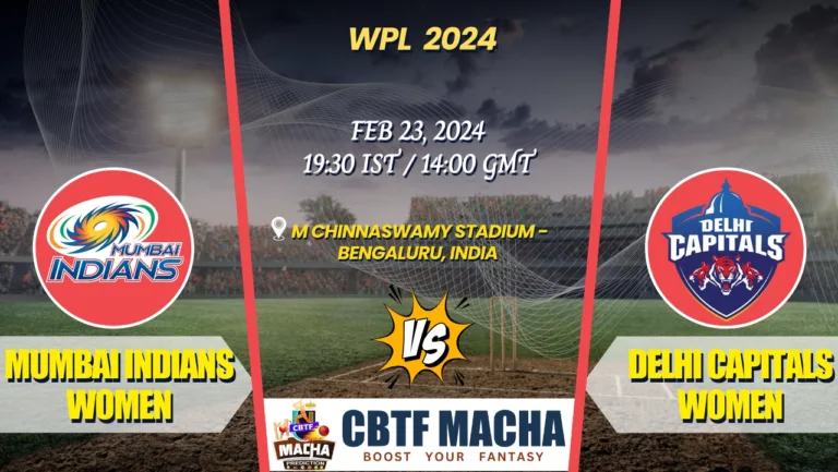 Mumbai Indians vs Delhi Capitals Women Today Match Prediction & Live Odds - WPL 2024