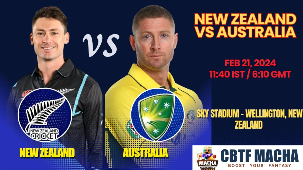 New Zealand vs Australia 1st T20 Match Prediction, Betting Tips & Odds