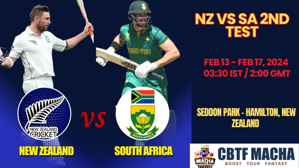 New Zealand vs South Africa 2nd Test Match Prediction, Betting Tips & Odds