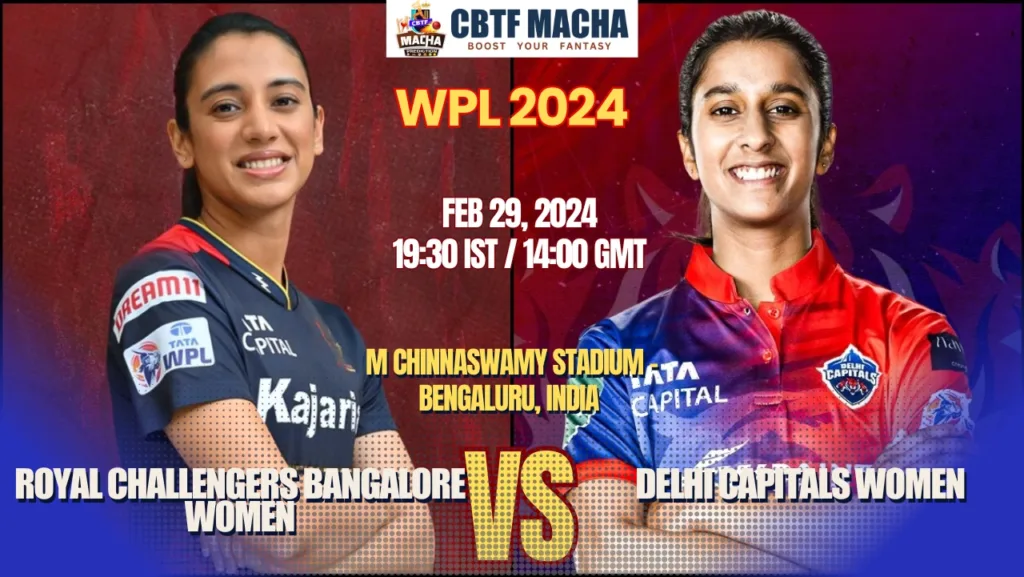 Royal Challengers Bangalore vs Delhi Capitals Women Today Match Prediction & Live Odds - WPL 2024