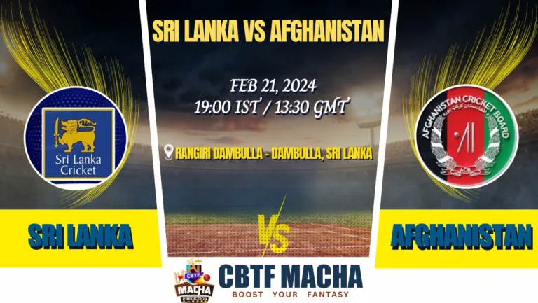 Sri Lanka vs Afghanistan 3rd T20 Match Prediction, Betting Tips & Odds