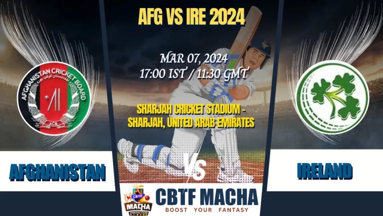 Afghanistan vs Ireland 1st ODI Match Prediction, Betting Tips & Odds