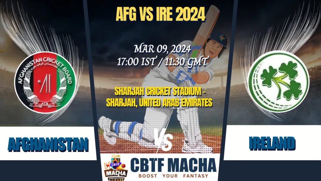 Afghanistan vs Ireland 2nd ODI Match Prediction, Betting Tips & Odds