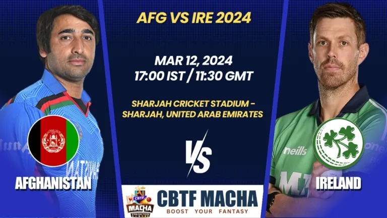 Afghanistan vs Ireland 3rd ODI Match Prediction, Betting Tips & Odds