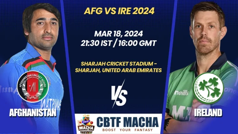 Afghanistan vs Ireland 3rd T20 Match Prediction, Betting Tips & Odds