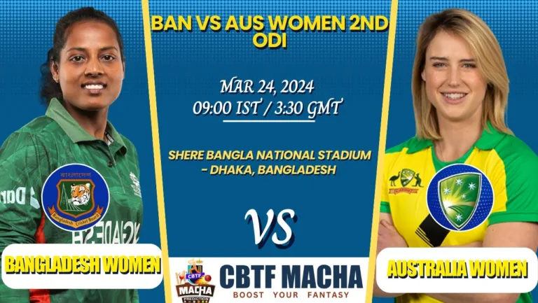 Bangladesh vs Australia Women 2nd ODI Match Prediction, Betting Tips & Odds