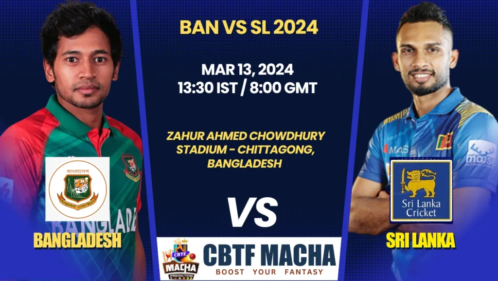 Bangladesh vs Sri Lanka 1st ODI Match Prediction, Betting Tips & Odds