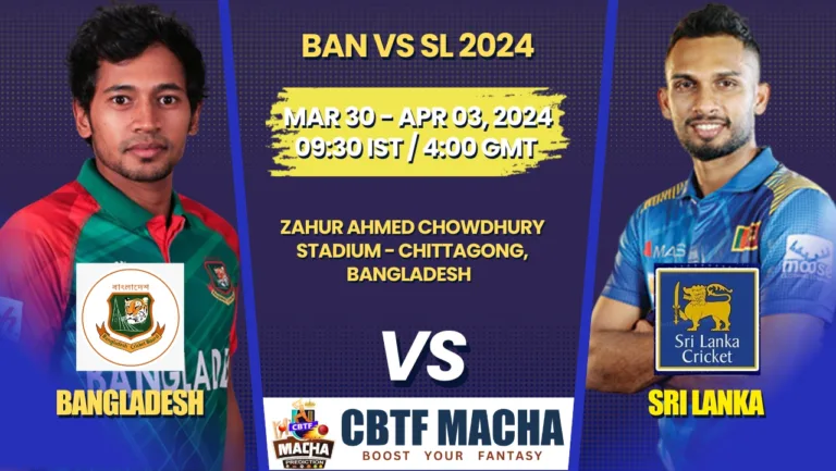 Bangladesh vs Sri Lanka 2nd Test Match Prediction, Betting Tips & Odds