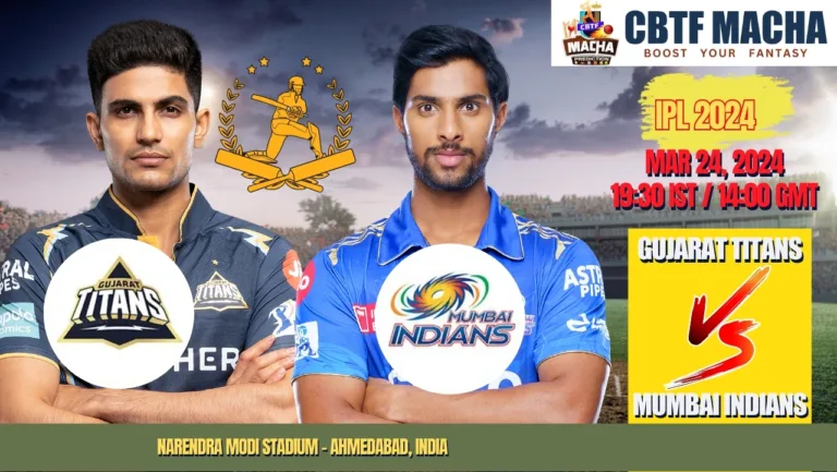 GT vs MI Today Match Prediction & Live Odds - IPL 2024