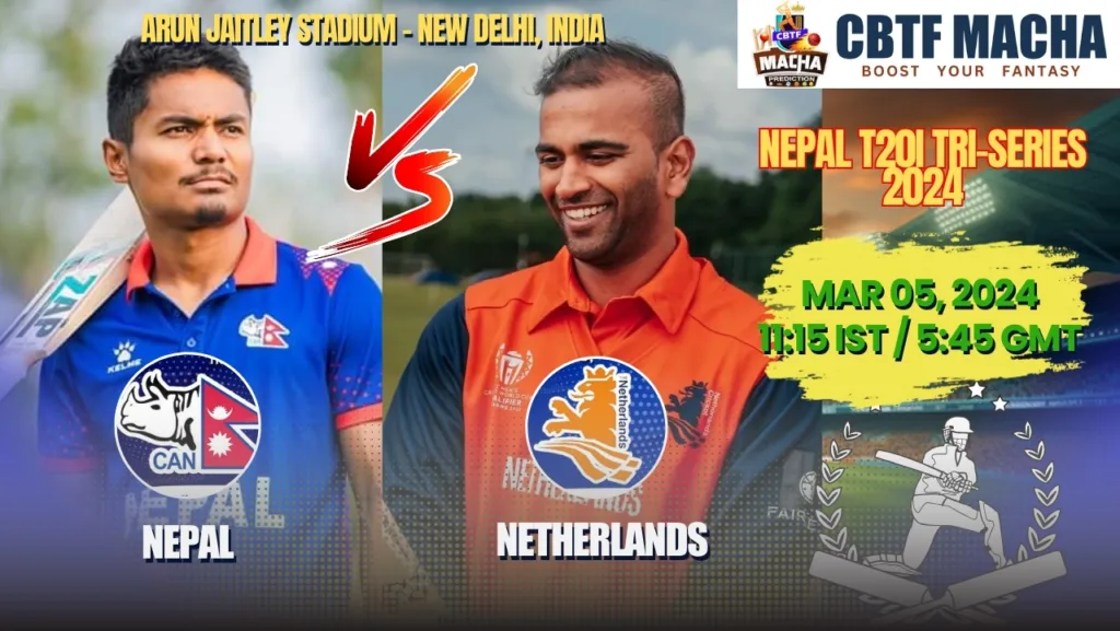 Nepal vs Netherlands Match Prediction, Betting Tips & Odds