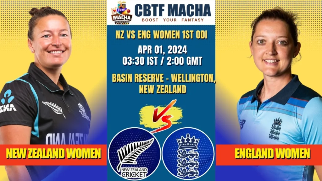 New Zealand vs England Women 1st ODI Match Prediction, Betting Tips & Odds