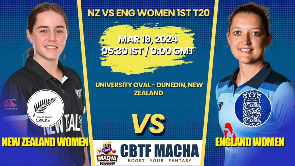 New Zealand vs England Women 1st T20 Match Prediction, Betting Tips & Odds