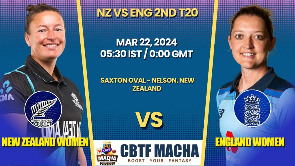 New Zealand vs England Women 2nd T20 Match Prediction, Betting Tips & Odds