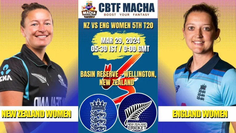 New Zealand vs England Women 5th T20 Match Prediction, Betting Tips & Odds
