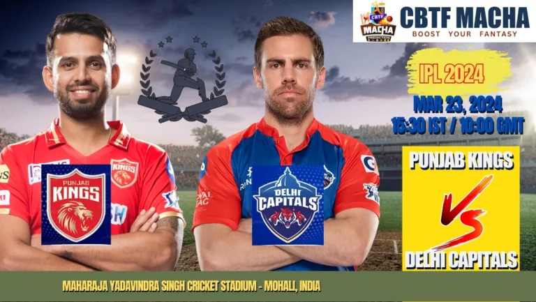 PBKS vs DC Today Match Prediction & Live Odds - IPL 2024