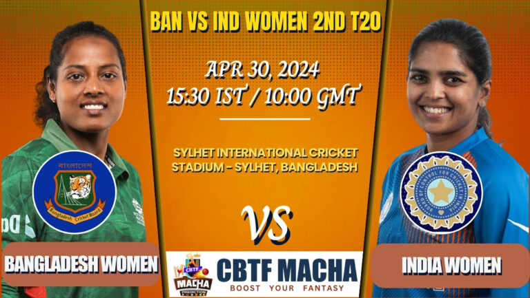 Bangladesh vs India Women 2nd T20 Match Prediction, Betting Tips & Odds