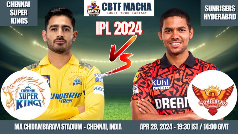 CSK vs SRH Today Match Prediction & Live Odds - IPL 2024