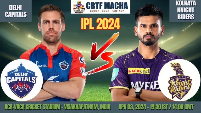 DC vs KKR Today Match Prediction & Live Odds - IPL 2024